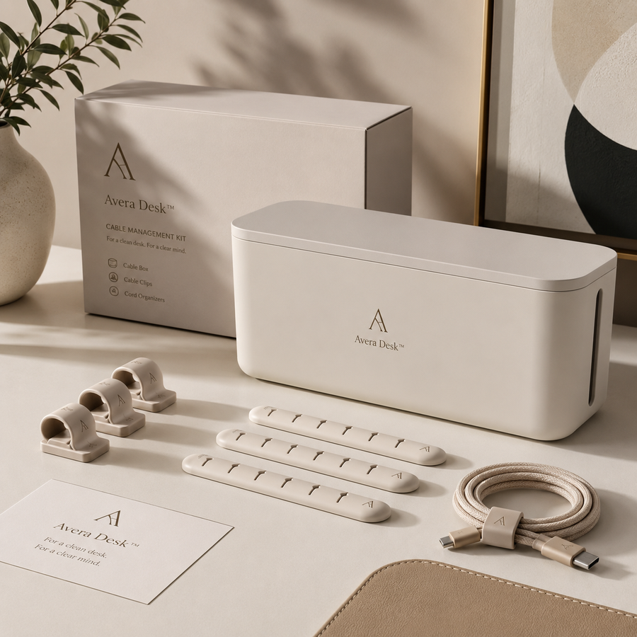 Avera Desk™ Cable Management Kit