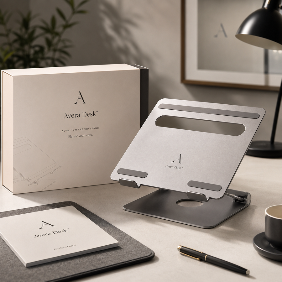 Avera Desk™ Aluminum Laptop Stand